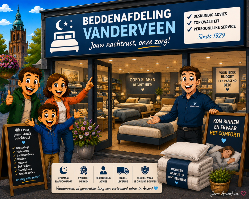 Beddenafdeling Vanderveen Assen – Koopmansplein 16
