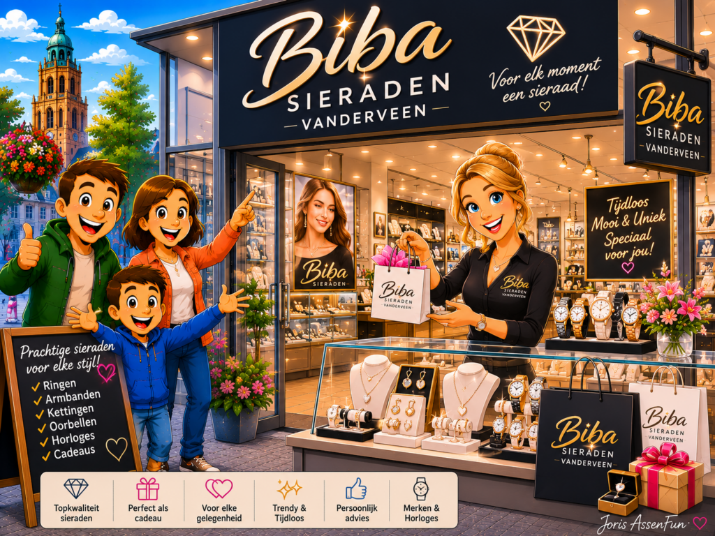 Biba Sieraden Vanderveen Assen – Koopmansplein 16