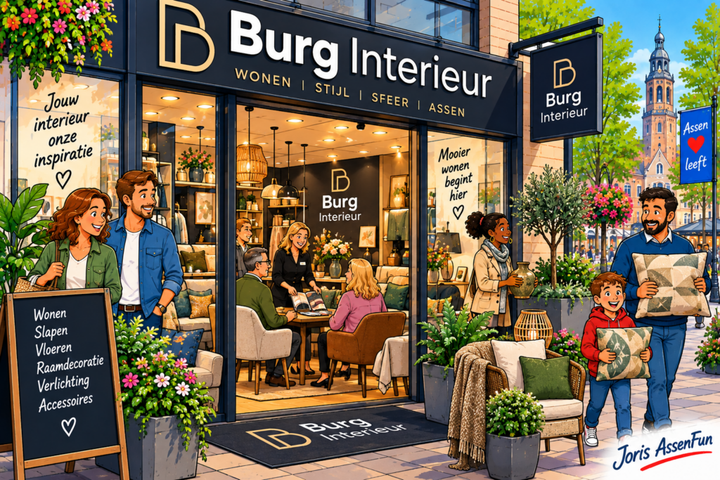 Burg Interieur in Assen – interieur, wonen en woonaccessoires