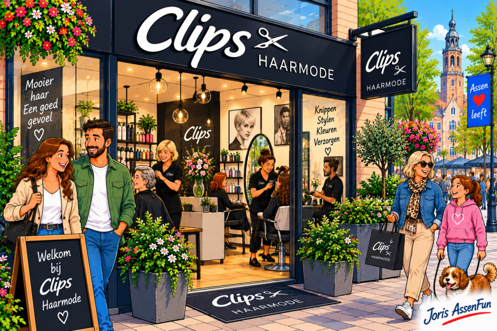Clips Haarmode in Assen – kapsalon voor knippen, stylen en haarverzorging