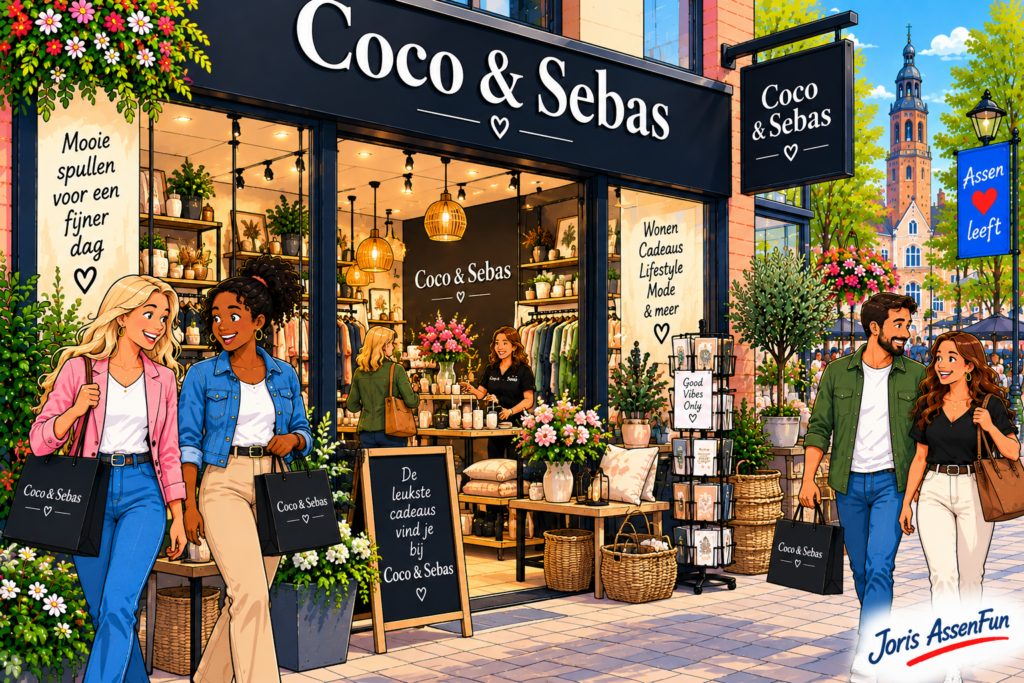 Coco & Sebas in Assen – lifestyle, mode en woonaccessoires