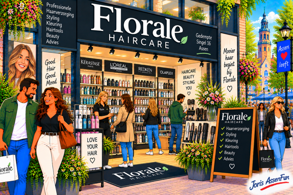 Florale Haircare in Assen – haarverzorging, styling, haarkleuring en beautyproducten