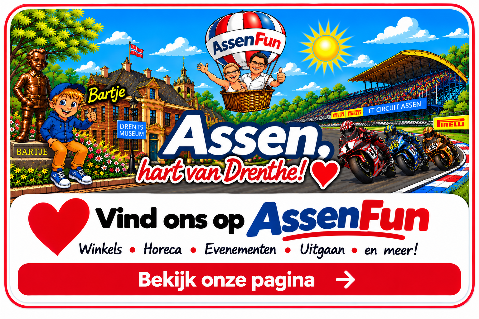 Grote AssenFun-badge