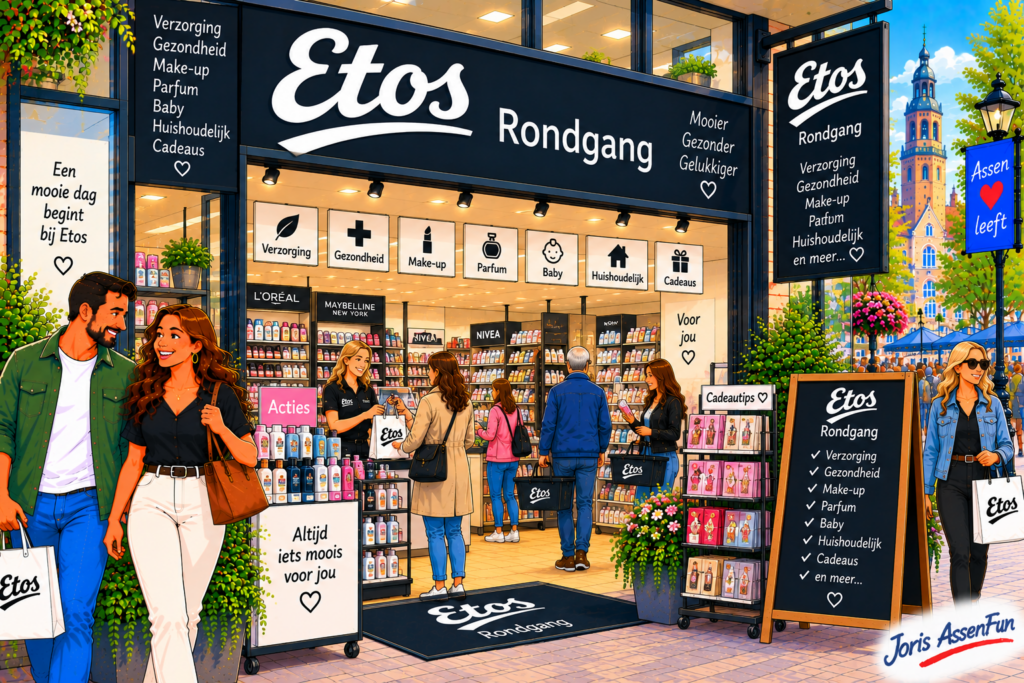 Etos Rondgang in Assen – drogisterij voor verzorging, gezondheid, beauty en het gezin