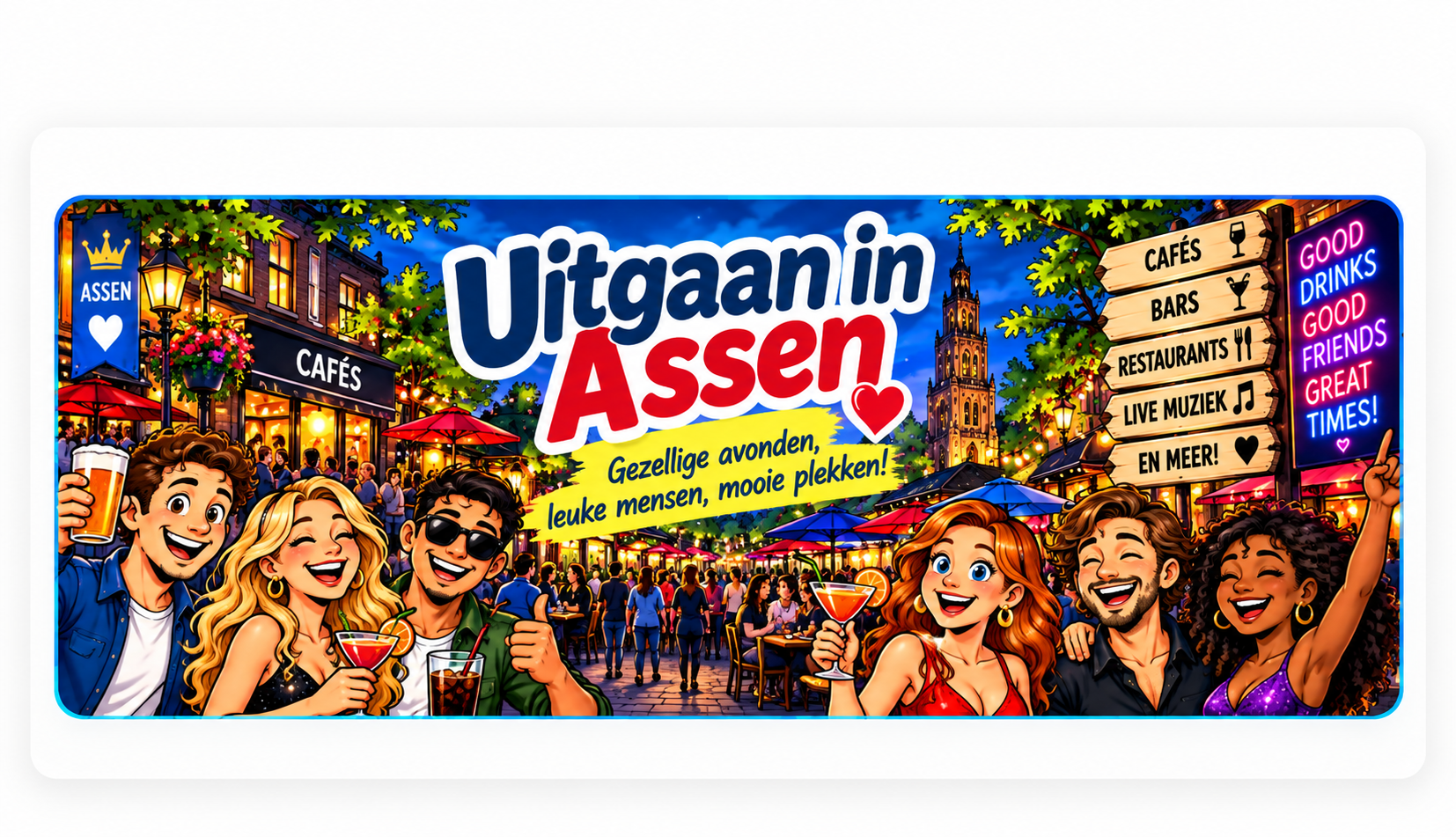 Uitgaan in Assen